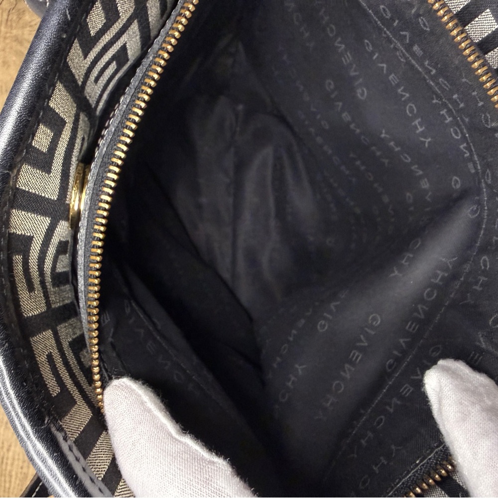 Givenchy Geometric Patterned Tote Bag - Black and Gray - Picture 8 of 11